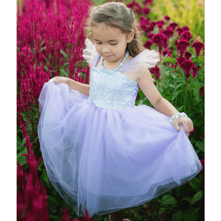 Princess Dress Lilac 5-6