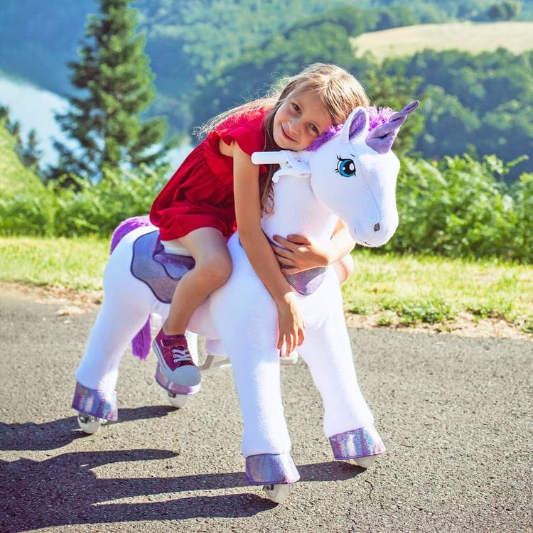 Purple Ride On Unicorn
