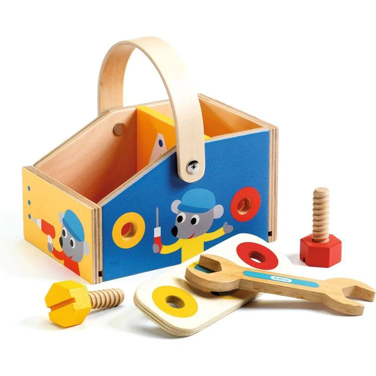 Playful Wooden Toolbox
