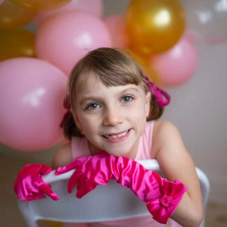 Princess Gloves with Bow
