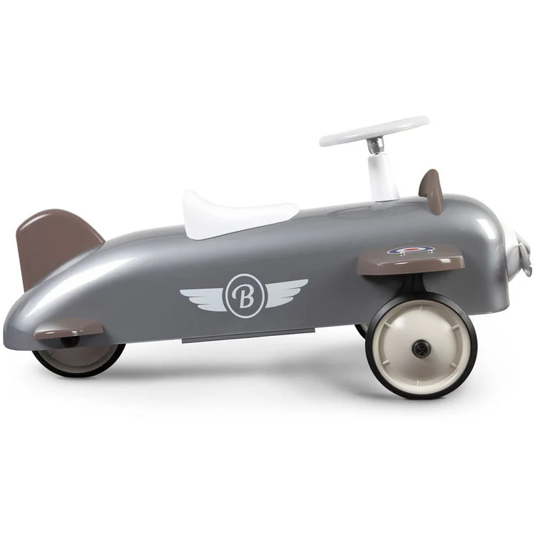 Ride On Speedster Plane Silver