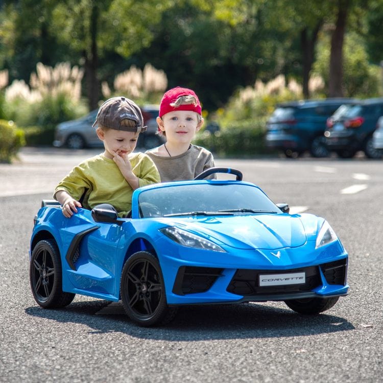 24V Blue Ride on Car