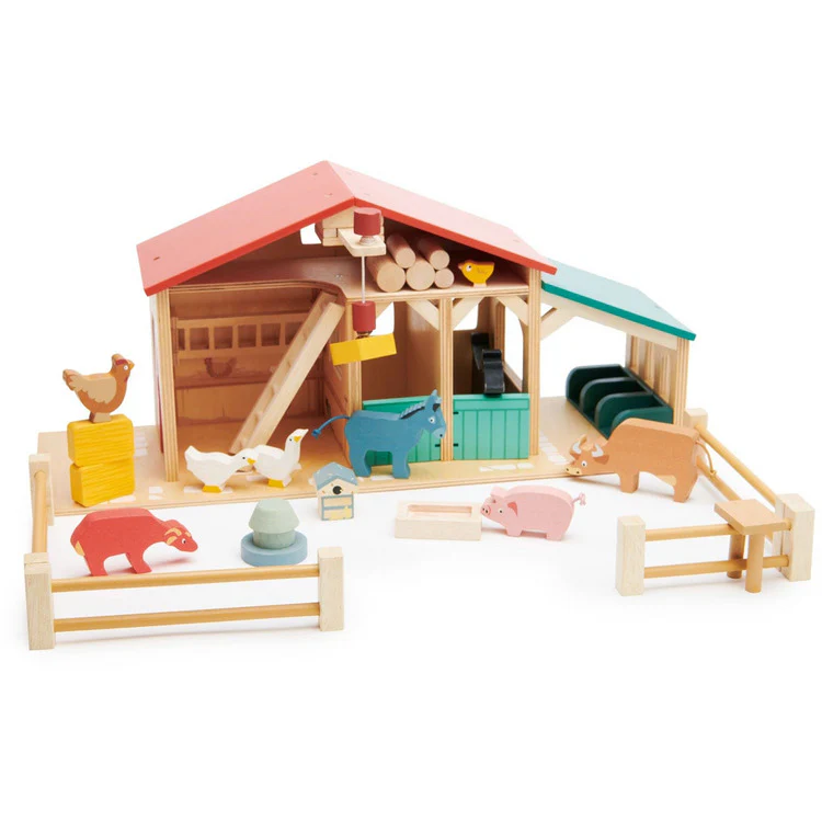 Wooden Playset Farm