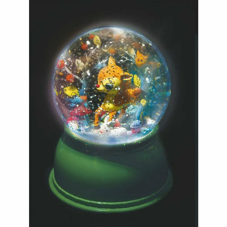 Whimsical Snow Globe Light