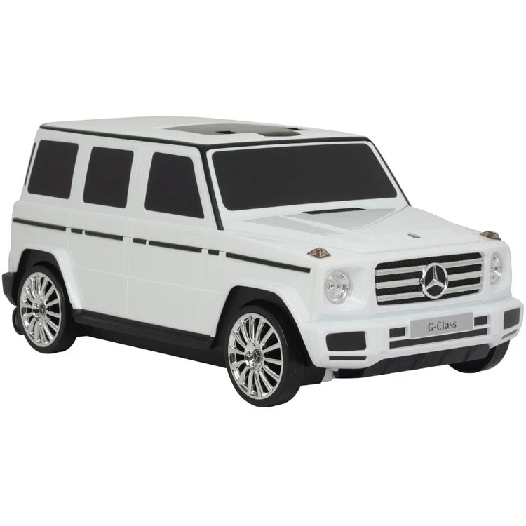 G Class Suitcase White