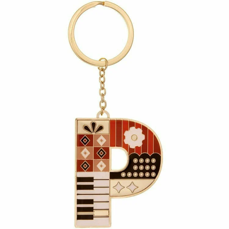 Small Initial FAO Keychain