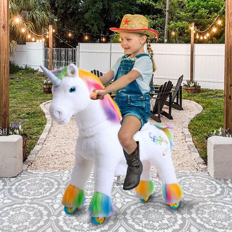 Rainbow Ride On Unicorn