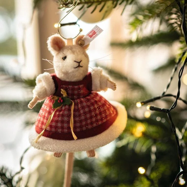 Festive Mouse Ornament