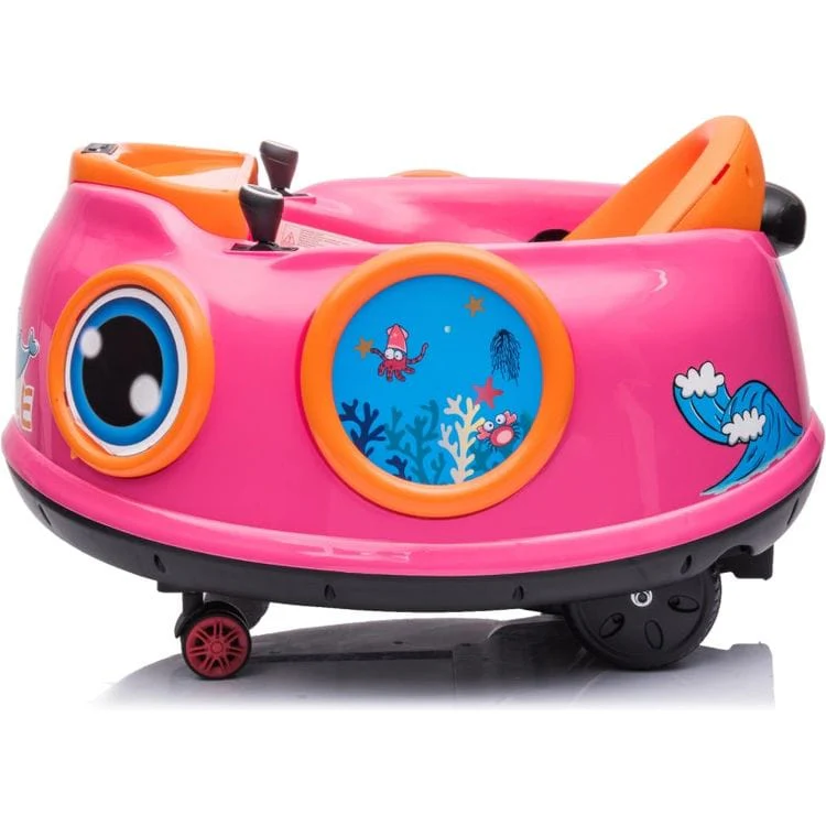 6V Bumper Car Ride on Toy Pink