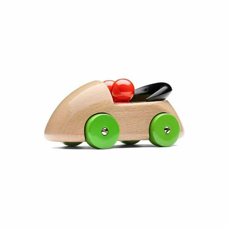 Wooden Streamliner Toy Car
