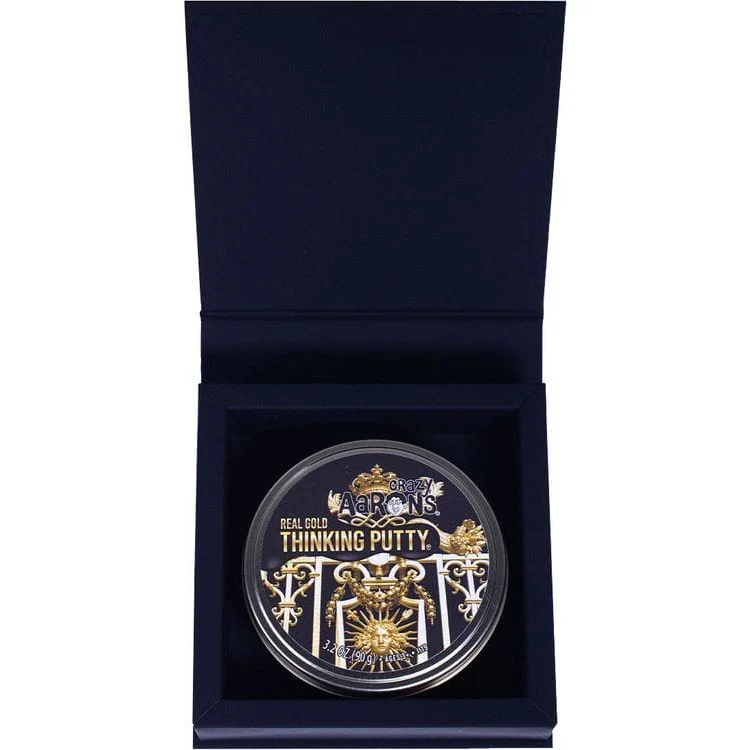 Gold Hue Putty Container