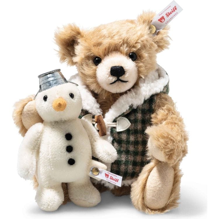 Festive Figure with Snowman