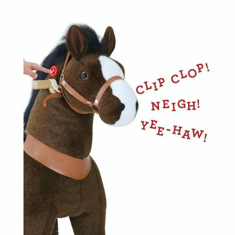 Dark Brown Ride on Horse