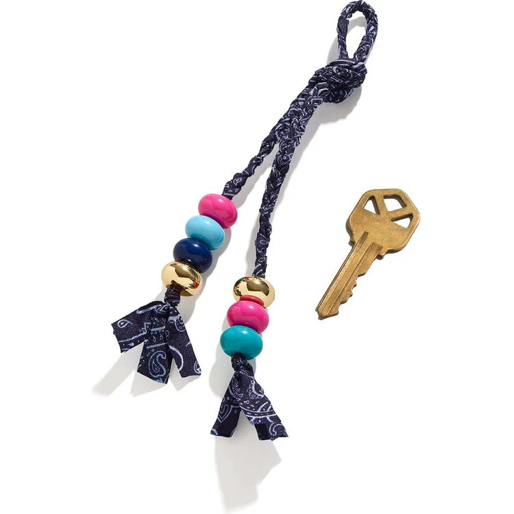 Stylish Braided Bag Charm