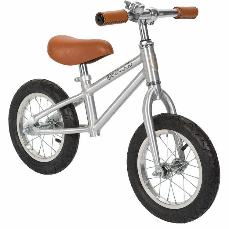 Balance Bike First Go Chrome