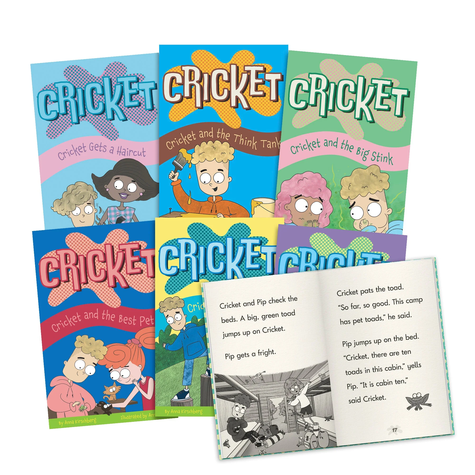 Cricket  - Decodable Chapter Books - Box Set - Blends  (Phase 4)