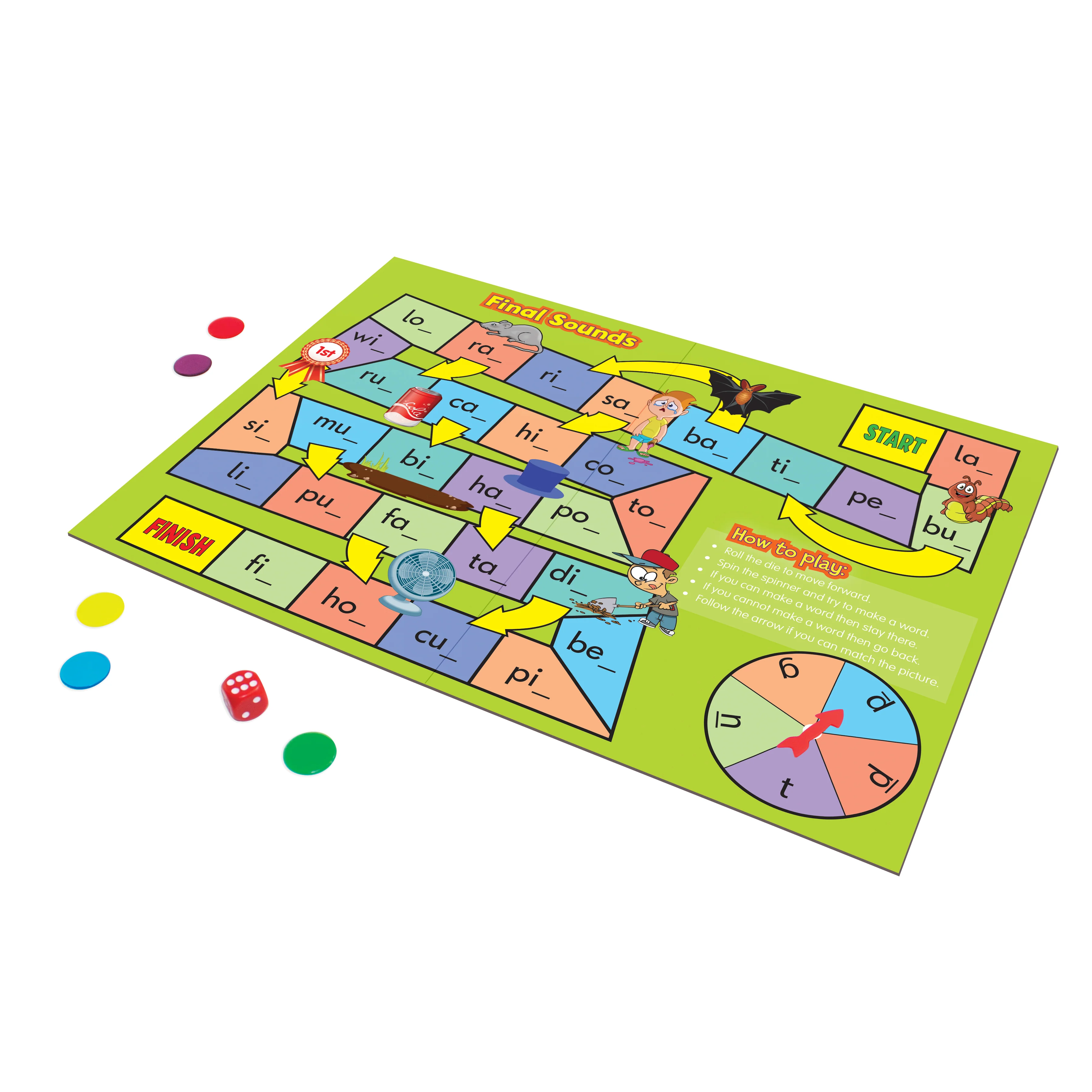 Phonics Board Games