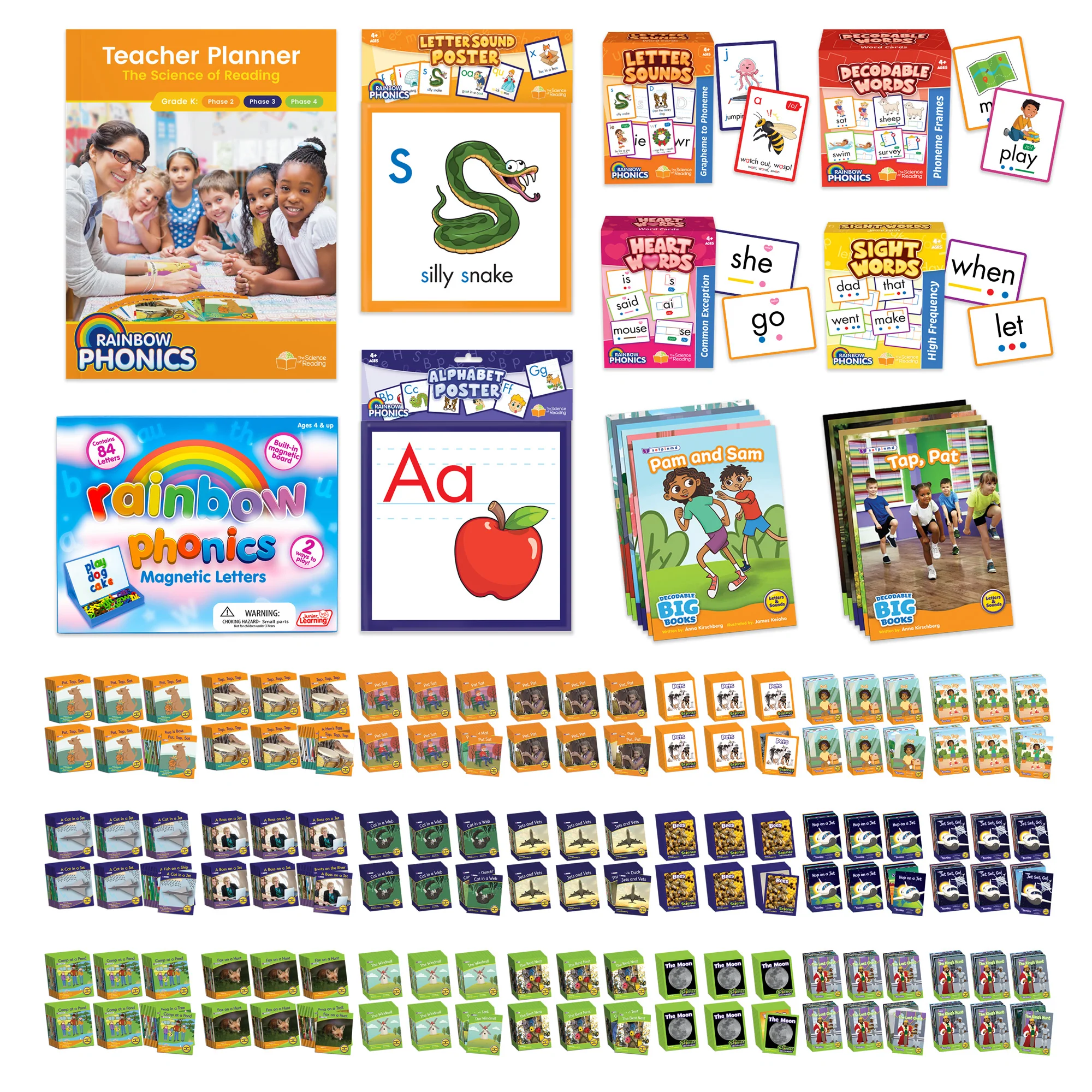Rainbow Phonics Classroom Kit K