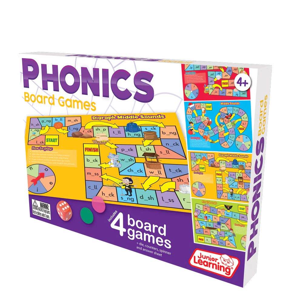 Phonics Board Games