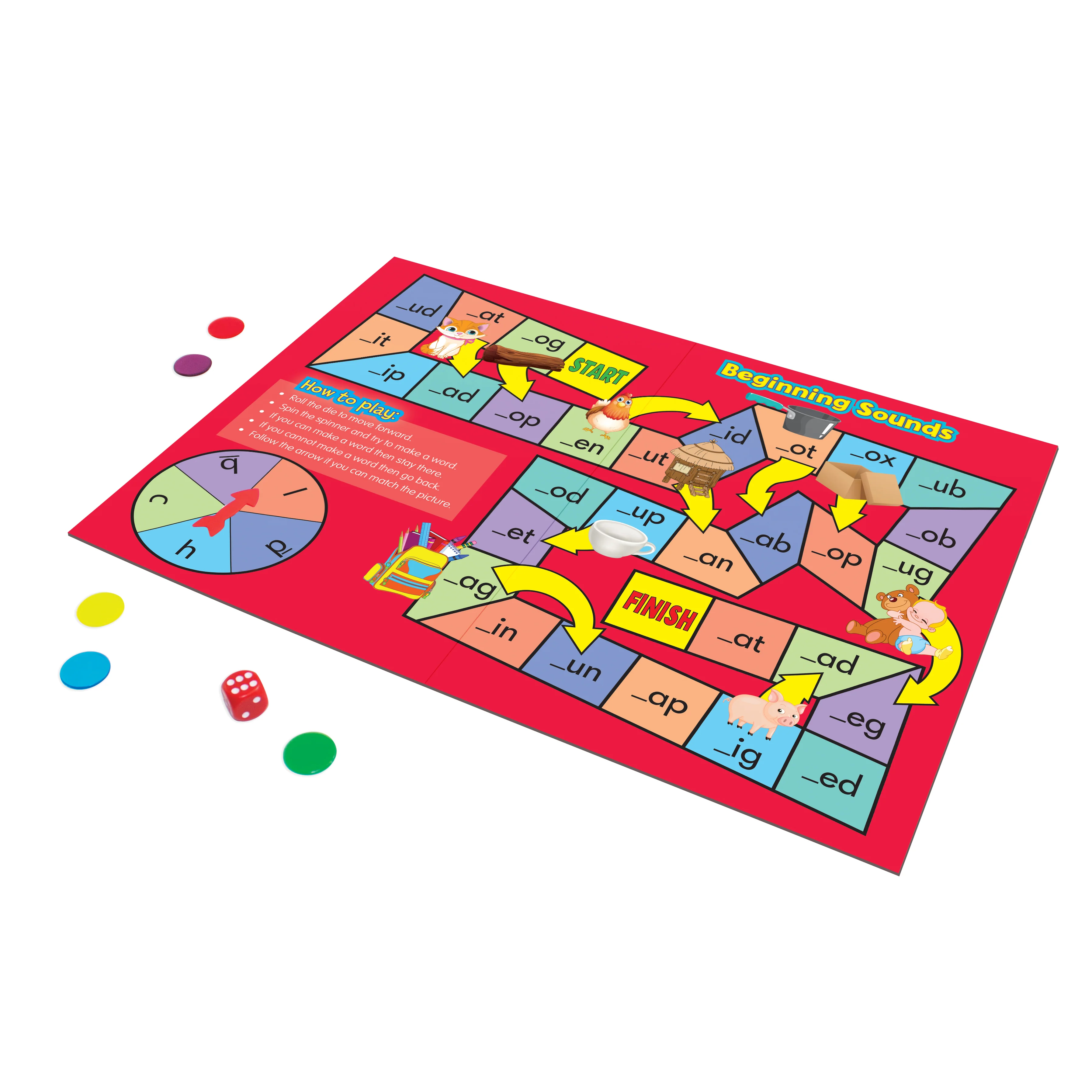 Phonics Board Games