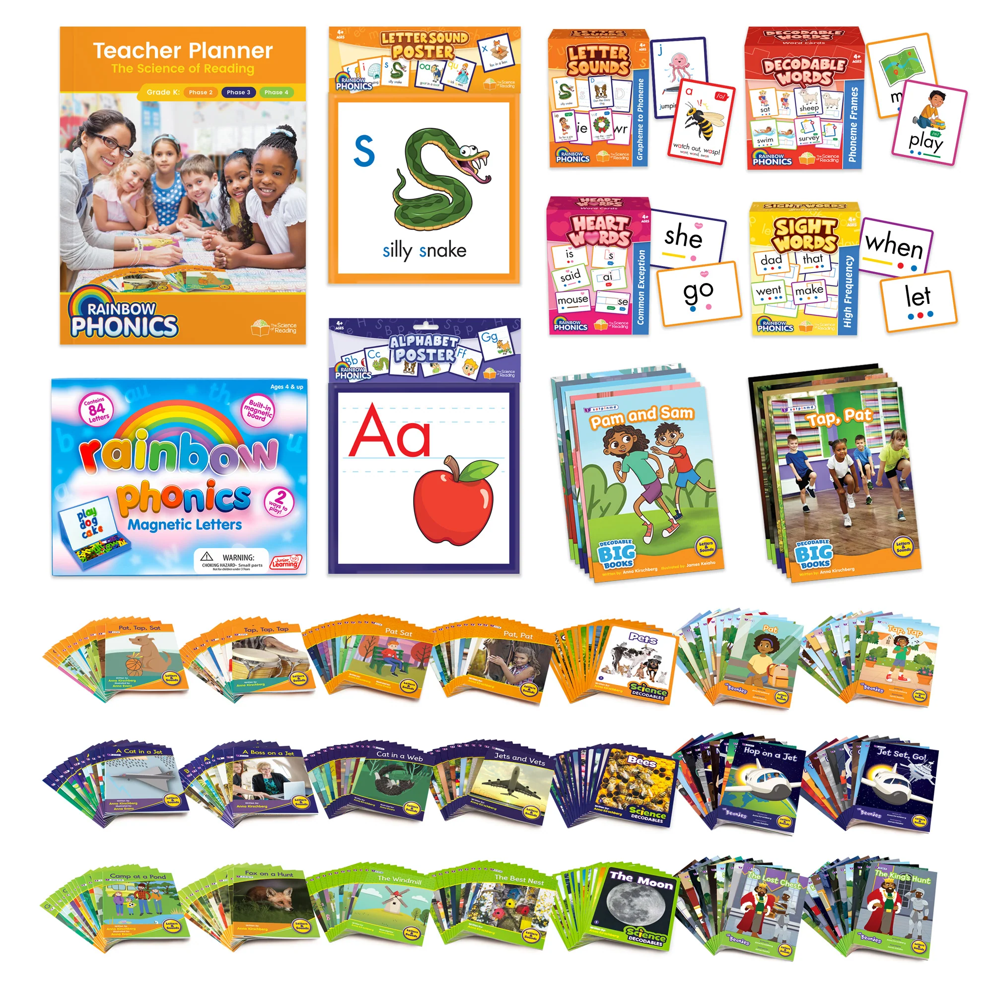 Rainbow Phonics Single Kit K