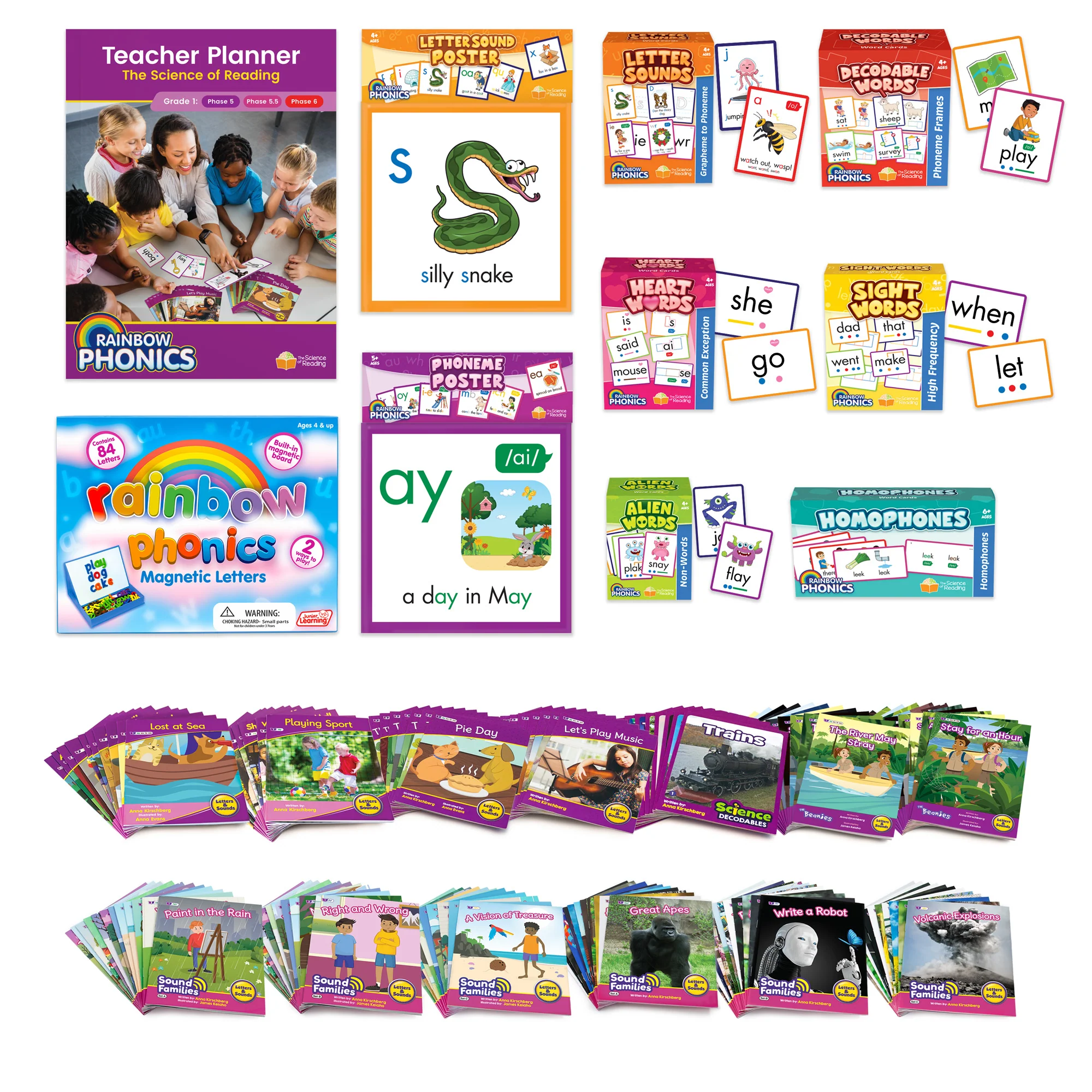 Rainbow Phonics Single Kit 1st Grade
