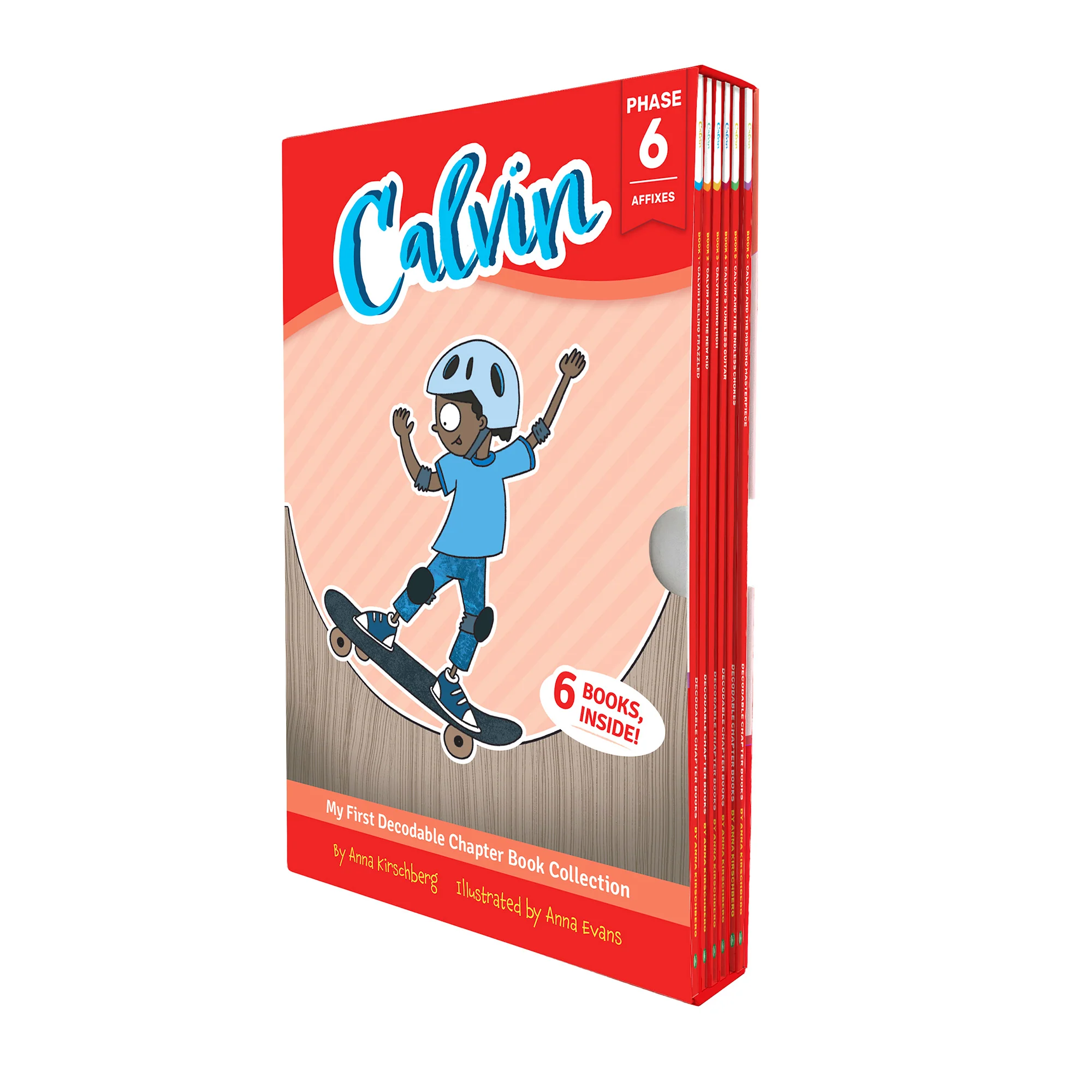 Calvin - Decodable Chapter Books - Box Set - Affixes (Phase 6)