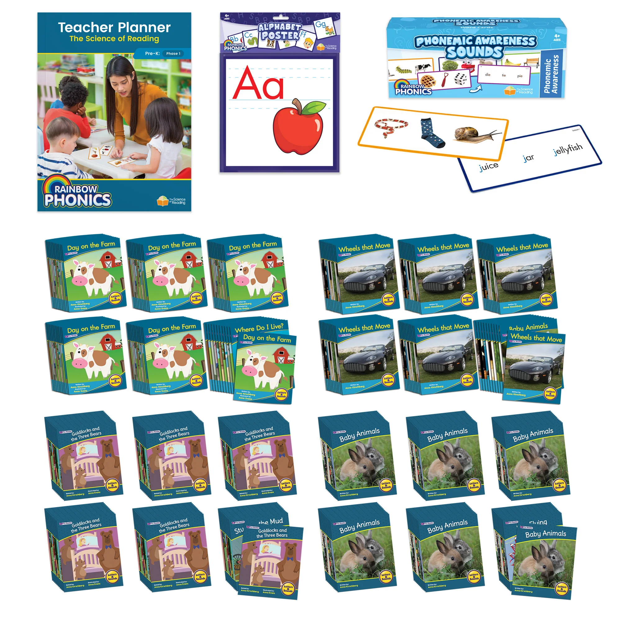 Rainbow Phonics Classroom Kit Pre-K