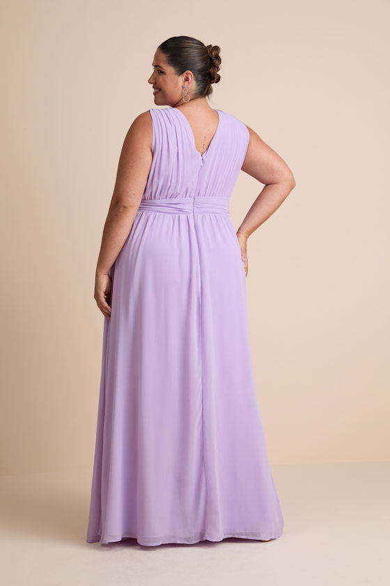 Heavenly Hues Lavender Maxi Dress