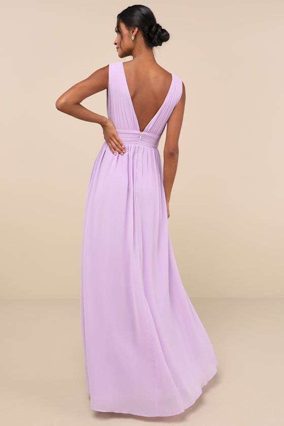 Heavenly Hues Lavender Maxi Dress