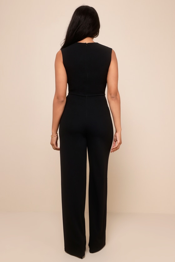 Enticing Endeavors Black Jumpsuit