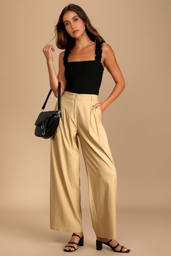 Musing About You Black Ribbed Ruffle Strap Bodysuit