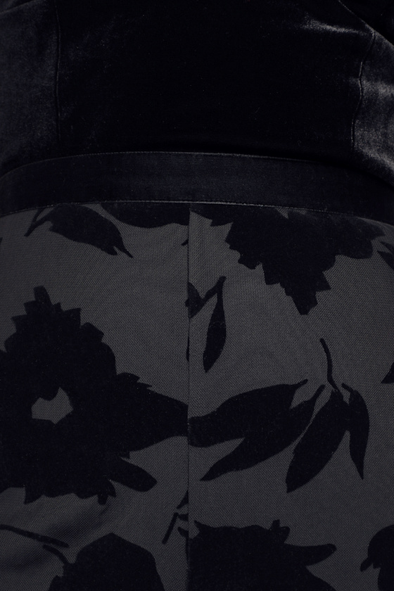 Love About It Black Velvet Strapless Jumpsuit