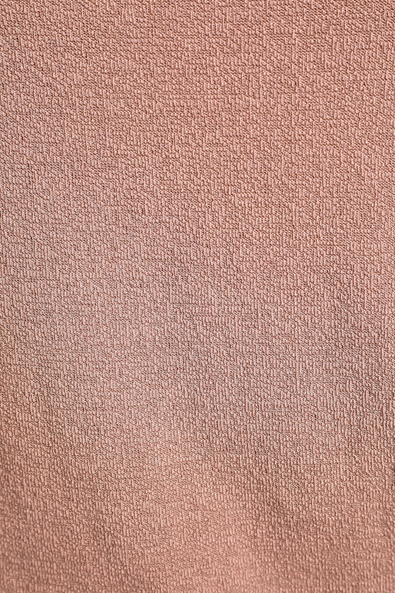 Verla Rusty Rose Dolman Sleeve Sweater Top