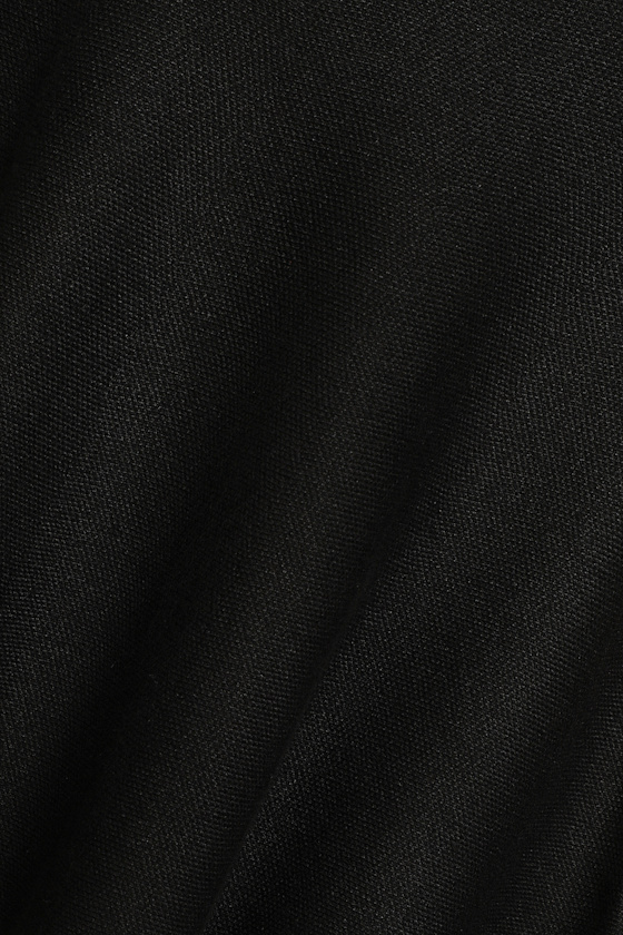 Fall Moments Black Mini Sweater Skirt