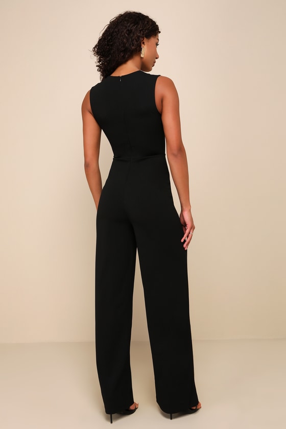 Enticing Endeavors Black Jumpsuit
