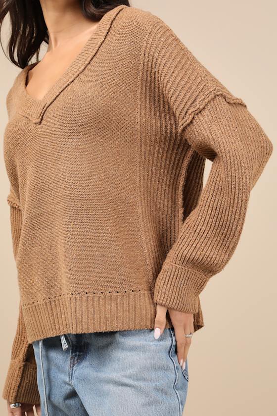 Notably Toasty Brown Sweater