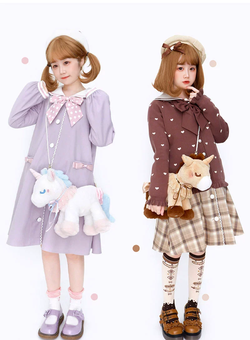 NANACO - Kawaii Lolita Unicorn Messenger Bag Doll Shoulder Bag