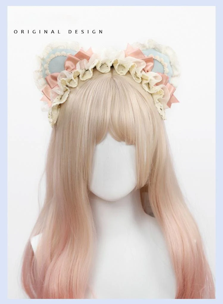 The Accessories' Story - Bear Ear Sweet Lolita Head Accessory