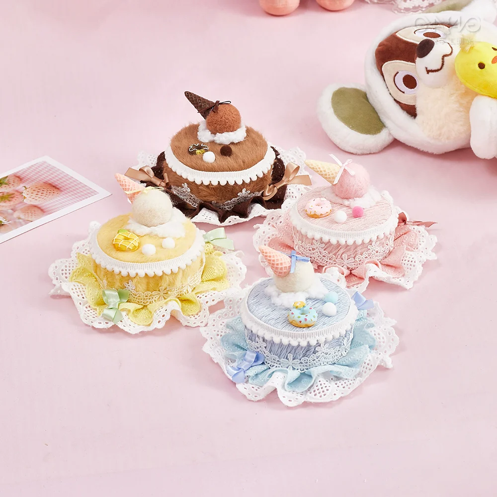 Tang Tang Craft - Sweet Lolita Cake Hat Hair Accessory Chocolate Clip
