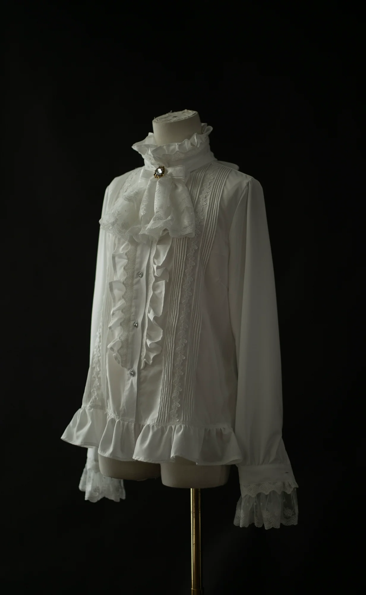 Sweet Dreamer - Elegant Ouji Lolita Blouse Long Sleeve Prince Lolita Shirt