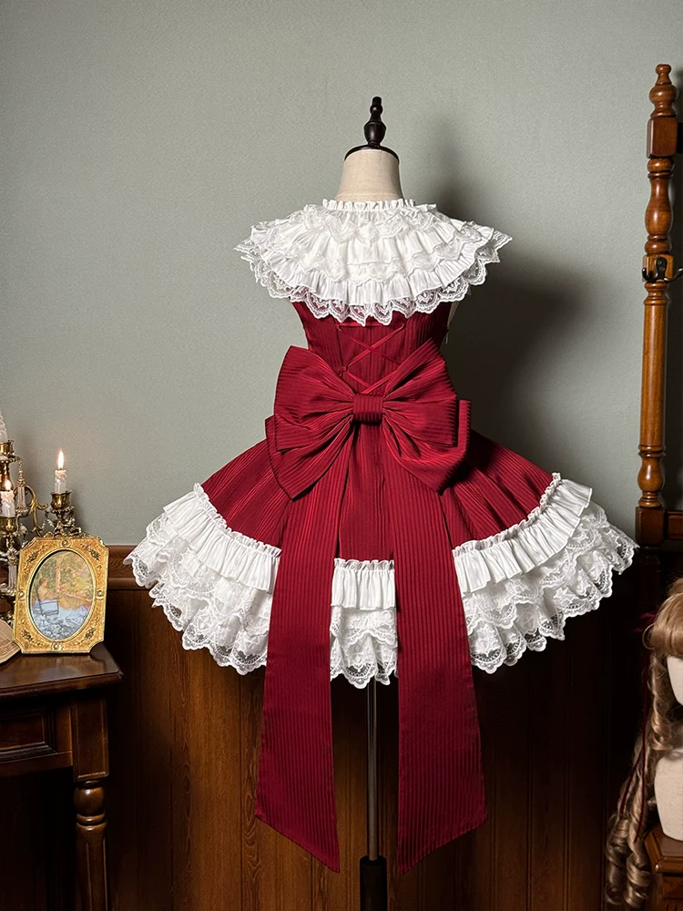 Alice Girl - Arrogant Miss - Sweet Lolita Trailing Large Bow with Long Ribbons