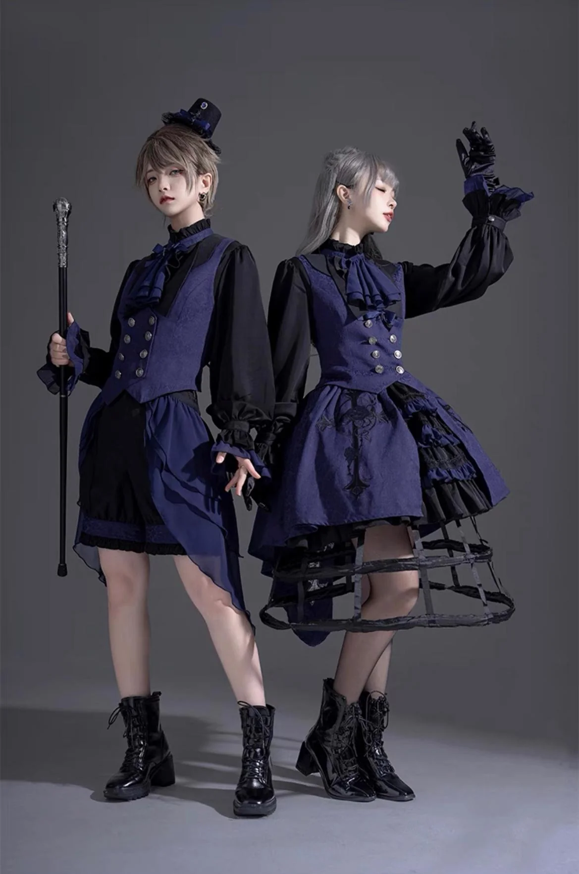 CastleToo - Evil Twins - Ouji Lolita Vest Set
