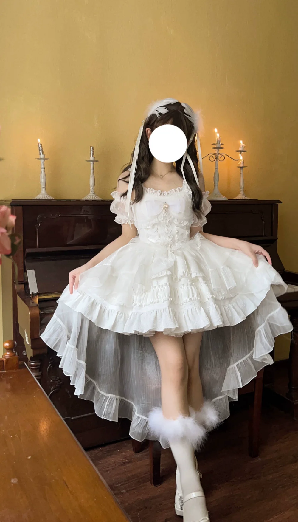 Sugar Girl - Rose Tale - Sweet Lolita JSK Summer Lolita Suspender Dress