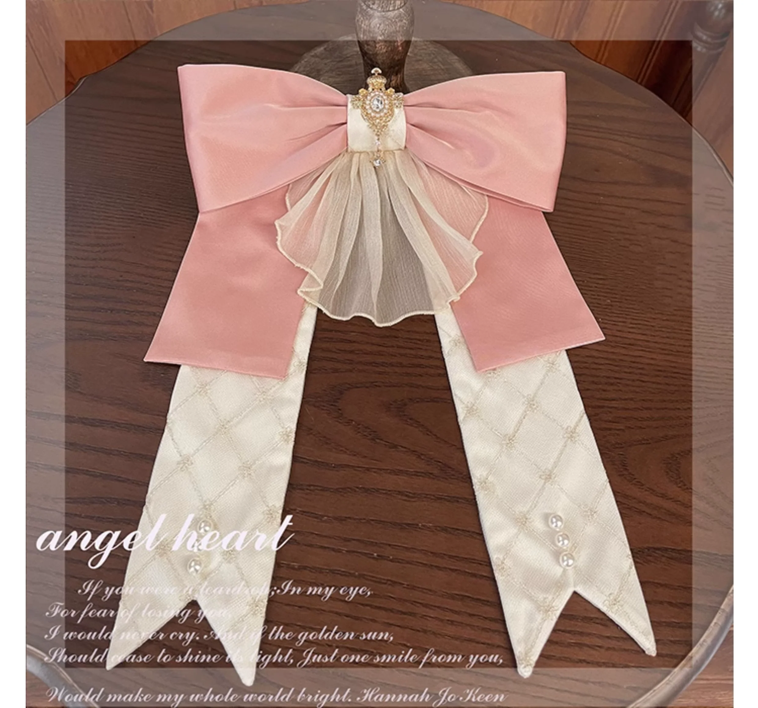 Alice Girl - Angel Heart - Sweet Lolita Bow Accessories