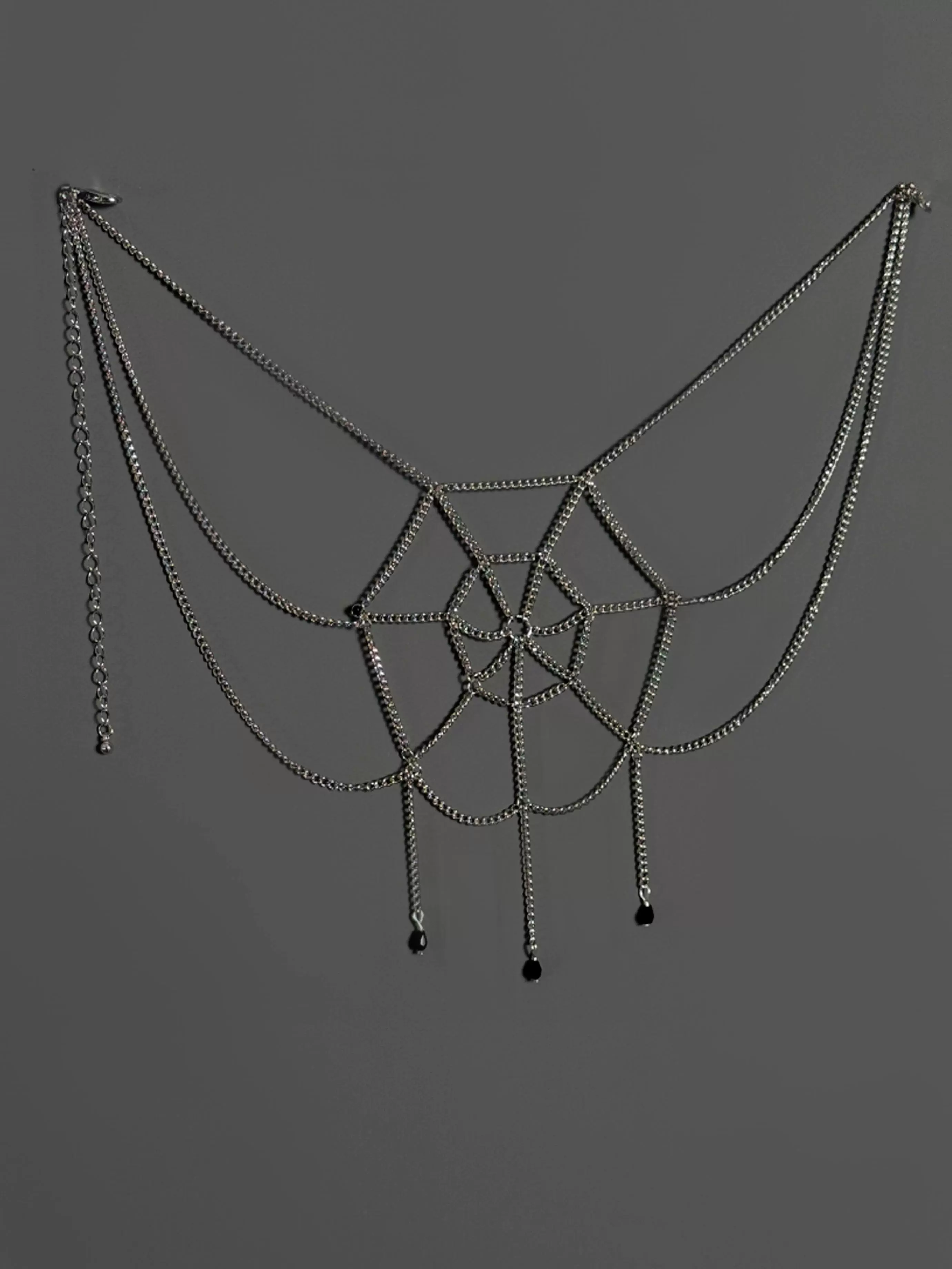 Alice Girl - Lolita Potion - Gothic Lolita Accessory Spider Web Lolita Waist Chain