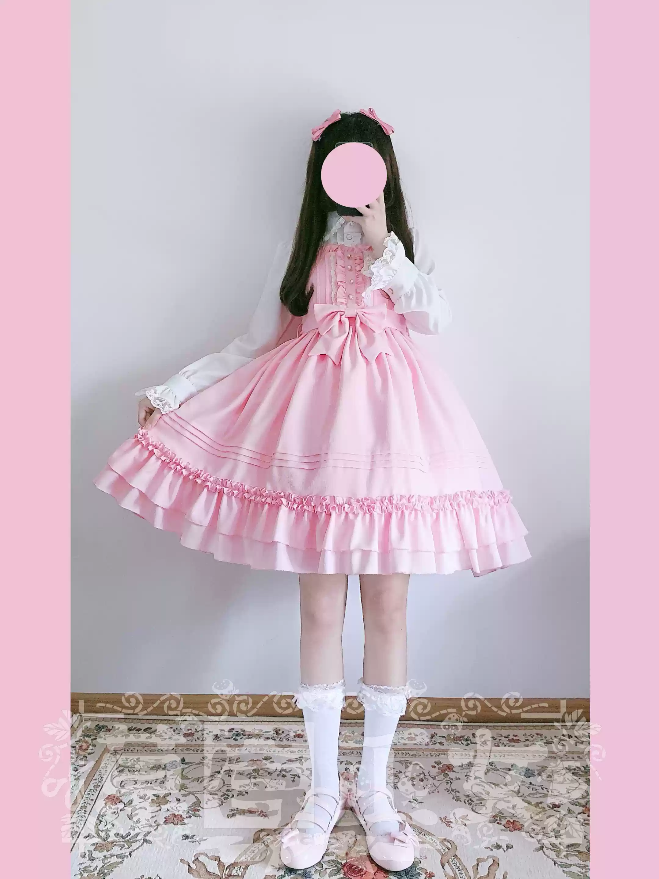 Strawberry Witch - Sweet Lolita JSK Multicolored Lolita Dress