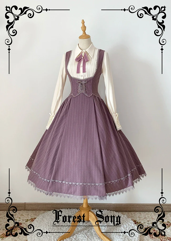 Forest Song - Kleta Manor - Bust-Supporting Classic Lolita JSK Dress