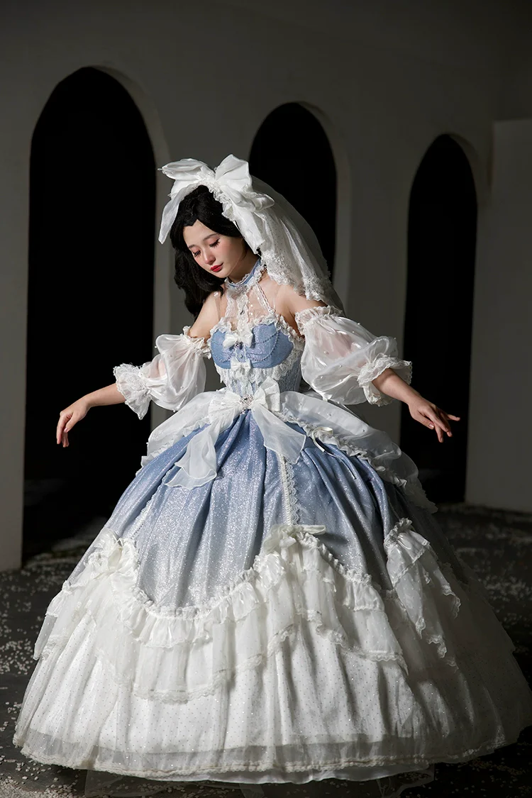 Guaji - Cinderella - Sparkling Lolita Dress Gorgeous Wedding Dress