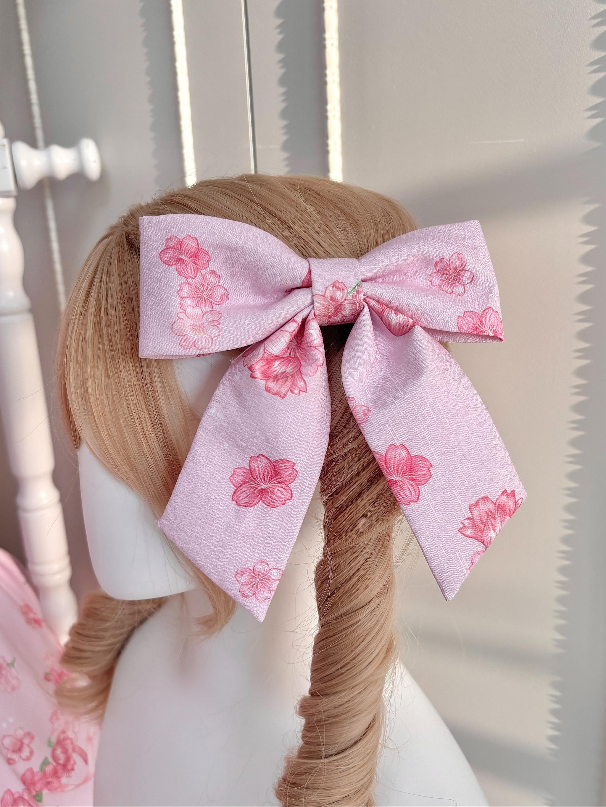 Sakura Bunny - Kawaii Lolita Sakura Print KC & Hair Clip